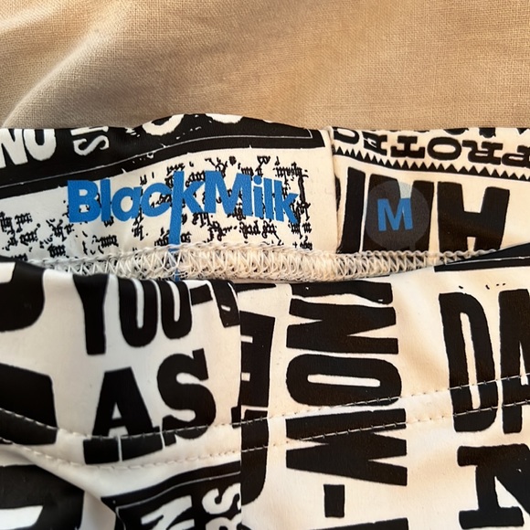 Medium Black Milk Deathly Hallows Leggings - Picture 2 of 3